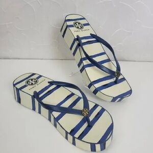 Tory Burch platform flip flops